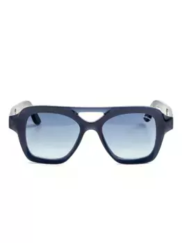 Солнцезащитные очки Samuel в геометричной оправе Lapima, синий