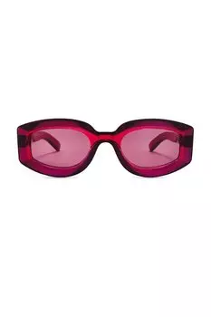 Солнцезащитные очки «сансет бульвар» Gucci, красный