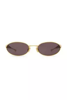 Солнцезащитные очки Sardine Bottega Veneta, shiny gold