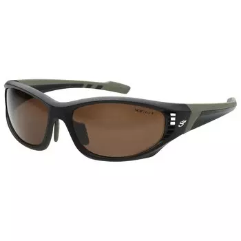Солнцезащитные очки Scierra Wrap Arround Vent Polarized, коричневый