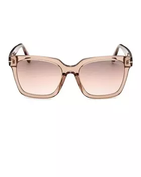 Солнцезащитные очки Selby Tom Ford, коричневый