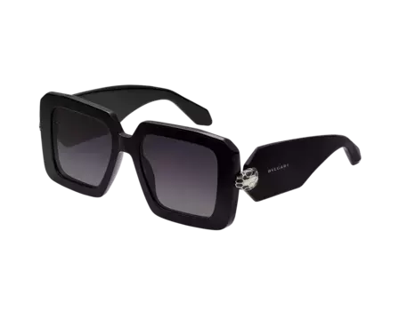 Солнцезащитные очки Serpenti Bvlgari, черный