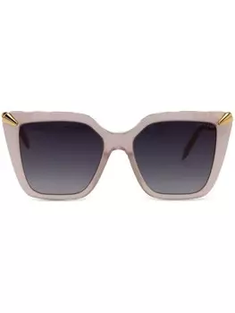 Солнцезащитные очки Serpenti Bvlgari, розовый