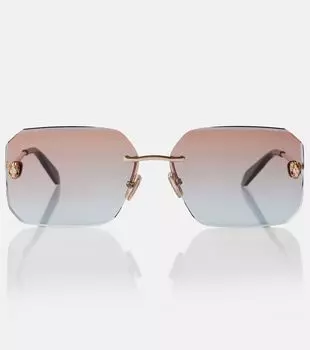 Солнцезащитные очки Serpenti Square Bvlgari