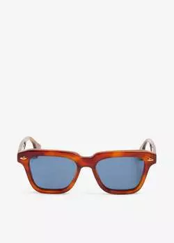 Солнцезащитные очки Sestini Quattro Wayfarer, коричневый