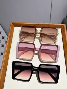 Солнцезащитные очки Shades квадратные, розовый