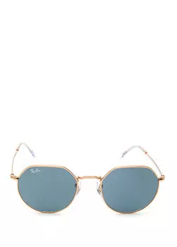 Солнцезащитные очки шестиугольной формы Ray-Ban, розовый