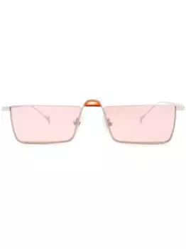 Солнцезащитные очки ShIBUYA в прямоугольной оправе Eyepetizer, серебяный