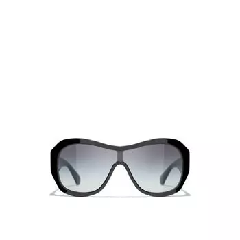 Солнцезащитные очки Shield Chanel, черный