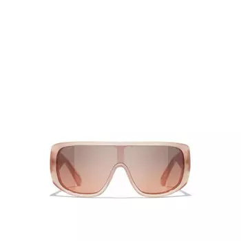 Солнцезащитные очки Shield Chanel, розовый