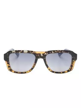 Солнцезащитные очки Shiro 2 в квадратной оправе Face Face, коричневый