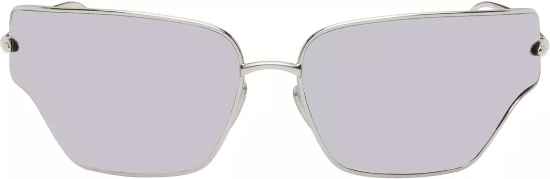 Солнцезащитные очки Silver Arch LOEWE, Shiny Palladium