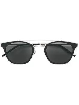 Солнцезащитные очки SL28 Saint Laurent Eyewear, серебристый
