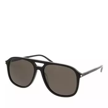 Солнцезащитные очки sl 476-001 58 sunglass man acetate -- Saint Laurent, черный