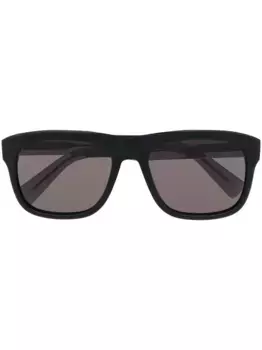 Солнцезащитные очки SL 558 в квадратной оправе Saint Laurent Eyewear, черный