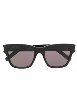 Солнцезащитные очки SL 560 в квадратной оправе Saint Laurent Eyewear, черный
