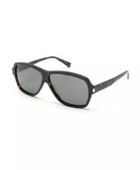 Солнцезащитные очки SL 609 Carolyn 002 Saint Laurent, коричневый