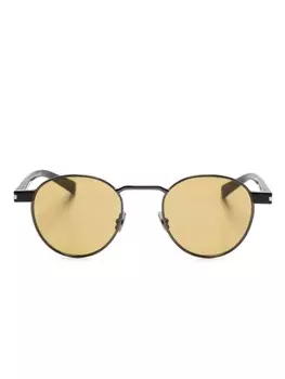 Солнцезащитные очки SL 707 Saint Laurent Eyewear, коричневый
