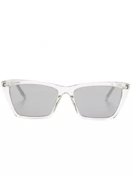 Солнцезащитные очки SL 737 Mica Thin Saint Laurent Eyewear, нейтральный цвет