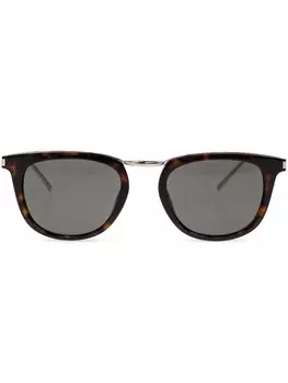 Солнцезащитные очки SL 753 Saint Laurent Eyewear, коричневый