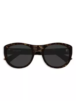 Солнцезащитные очки SL 798 Saint Laurent Eyewear, коричневый
