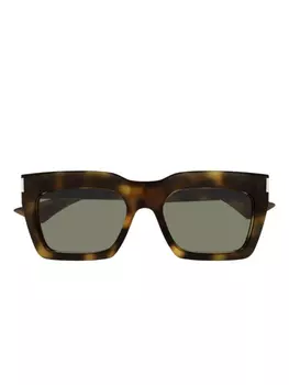 Солнцезащитные очки SL 810 Saint Laurent Eyewear, коричневый