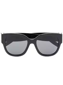 Солнцезащитные очки SL M95 в массивной оправе Saint Laurent Eyewear, черный