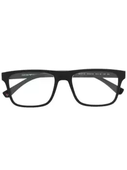 Солнцезащитные очки со сменными линзами EMPORIO ARMANI, черный