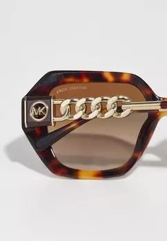 Солнцезащитные очки SOUTH BEACH Michael Kors, коричневый