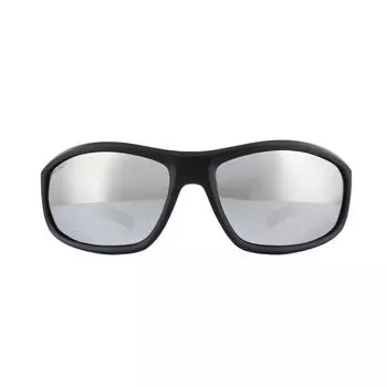 Солнцезащитные очки sp311c he rubber revo silver зеркальные поляризационные Montana, черный