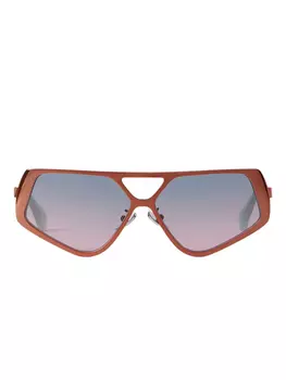 Солнцезащитные очки Spazio Hyperbolic Retrosuperfuture, оранжевый