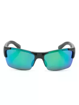 Солнцезащитные очки Spectron в прямоугольной оправе Moncler Eyewear, серый