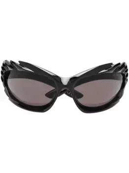 Солнцезащитные очки Spike Balenciaga Eyewear, черный