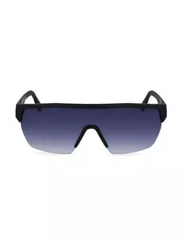 Солнцезащитные очки Sport Inspired-Active Line 62MM Shield Lacoste, черный