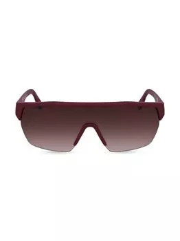 Солнцезащитные очки Sport Inspired-Active Line 62MM Shield Lacoste, красный