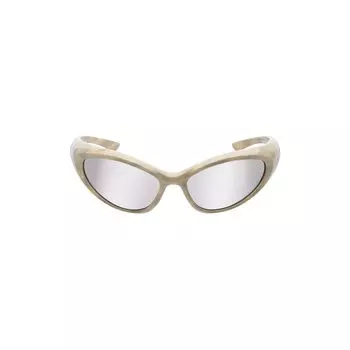 Солнцезащитные очки Sporty B Round AF BALENCIAGA, белый