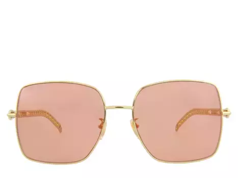 Солнцезащитные очки Square Sunglasses - FINAL SALE Gucci, золото