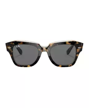 Солнцезащитные очки State Street из ацетата Ray-Ban, коричневый