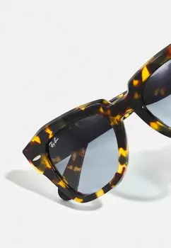 Солнцезащитные очки State Street Ray-Ban, светло-голубые/градиентно-серые