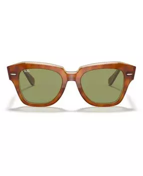 Солнцезащитные очки state street, rb2186 49 Ray-Ban, мульти