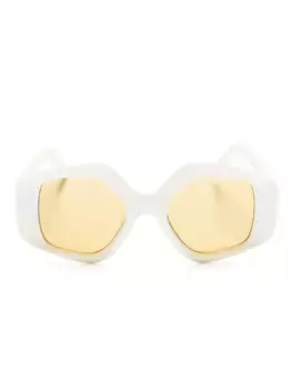 Солнцезащитные очки Stella в массивной оправе Lapima, белый