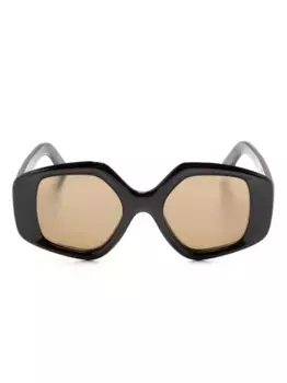 Солнцезащитные очки Stella в массивной оправе Lapima, черный