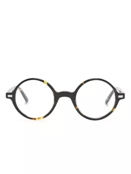 Солнцезащитные очки Steven в круглой оправе Epos, коричневый