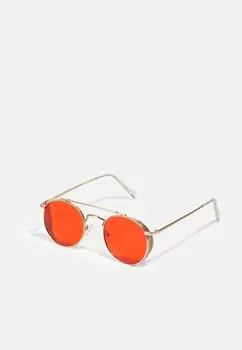 Солнцезащитные очки SUNGLASSES CHIOS UNISEX Urban Classics, цвет gold-coloured/red