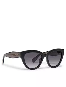 Солнцезащитные очки Sunglasses Sfu779 Furla, черный