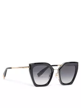 Солнцезащитные очки Sunglasses WD00129 ACM000 O6000 Furla, черный