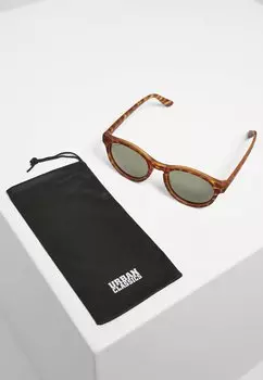 Солнцезащитные очки SUNRISE Urban Classics, цвет brown leo/green