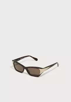 Солнцезащитные очки Swarovski, темно-коричневый