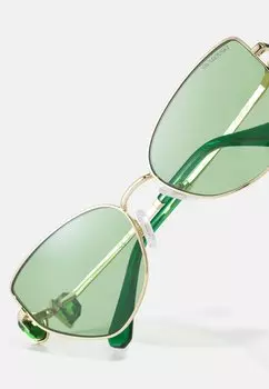 Солнцезащитные очки Swarovski, зеленые
