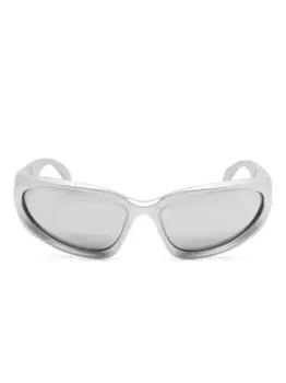 Солнцезащитные очки Swift Balenciaga Eyewear, серебяный